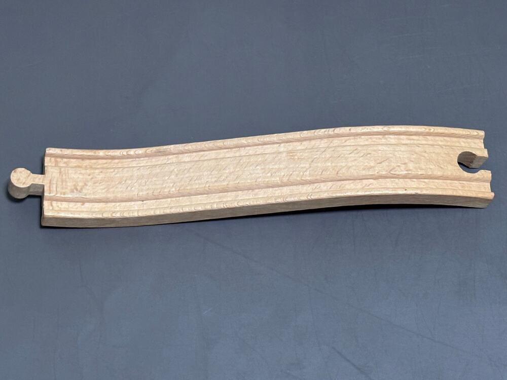 Ascending Declining Wooden Railway Train Track Piece Thomas Brio Melissa Doug 9"